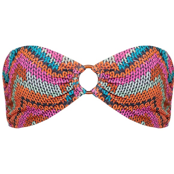 Maaji Neon Rush Bandeau Bikini Size Medium NWT - Picture 9 of 12